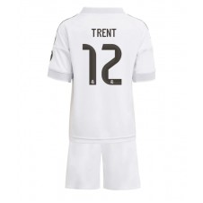 Real Madrid Alexander-Arnold #12 Hjemmedraktsett Barn 2025-26 Kortermet (+ korte bukser)